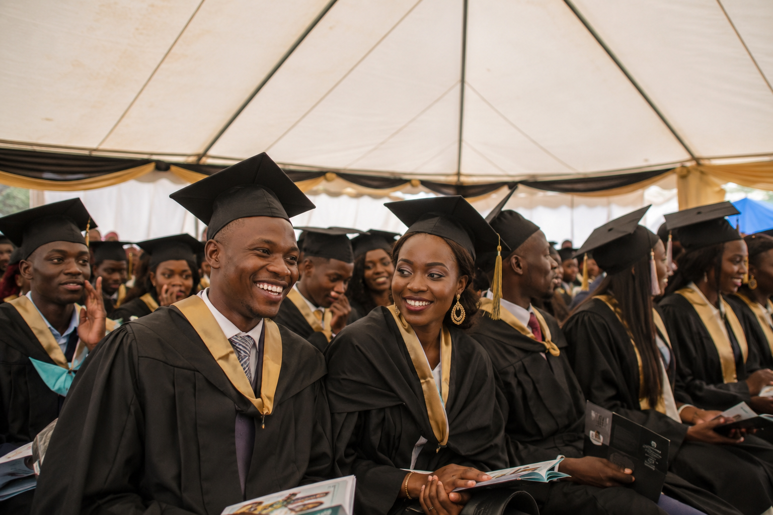 NCI graduates at graduation ceremony